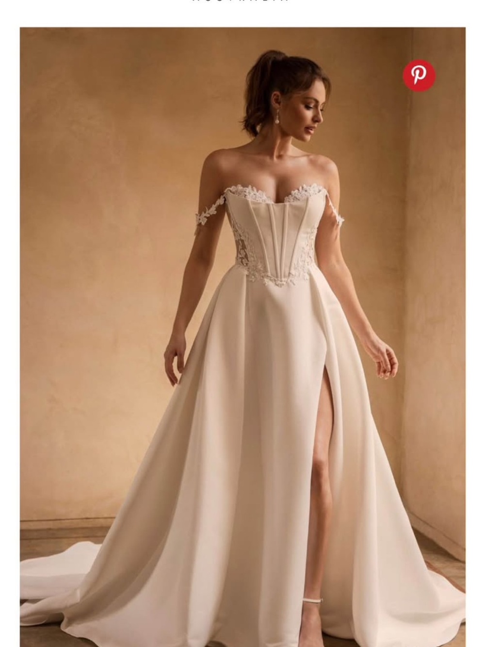 Sophia Tolli Y3171   Ivory Bridal Ball Gown with Corset Bodice